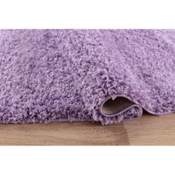 Desire Rugs Oxford Lilac Plain Shaggy Rug 160 x 230cm - Wilko - thumbnail 4