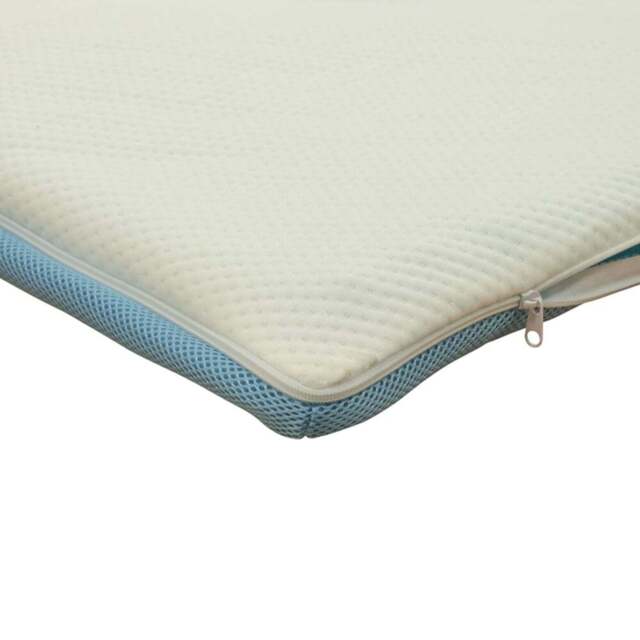Aidapt Single Mattress Topper Cover - Size: 200 x 200 x 100cm - White - Wilko - image 1