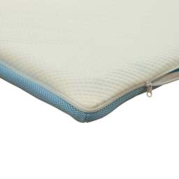 Aidapt Single Mattress Topper Cover - Size: 200 x 200 x 100cm - White - Wilko - thumbnail 1