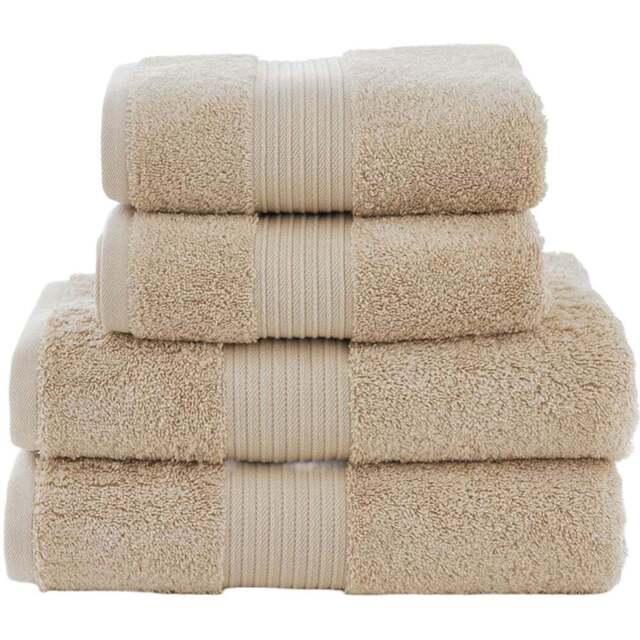 Deyongs Bliss Pima Biscuit Hand Towel 2 Pack - Size: 50 x 90cm - Cream - Wilko - image 1