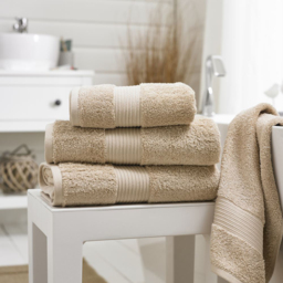 Deyongs Bliss Pima Biscuit Hand Towel 2 Pack - Size: 50 x 90cm - Cream - Wilko - thumbnail 3