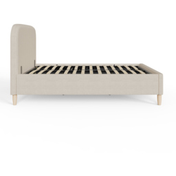 GFW Florence Boucle King Size Natural Stone Brown Ottoman Bed - Wilko - thumbnail 6