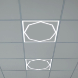 ENER-J 40W 6500K Cool White LED Frame Panel Light 60 x 60cm 2 Pack - Size: 65 x 4 x 65cm - Wilko - thumbnail 3