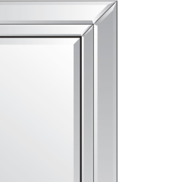 MirrorOutlet Double Bevel Venetian Cheval Free Standing Mirror 170 x 58cm - Clear - Wilko - thumbnail 5