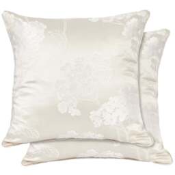Serene English Garden Cream Cushion Cover 43 x 43cm - Wilko - thumbnail 1