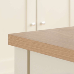 Highgate Cream and Oak Coffee Table - Size: 47 x 105 x 41cm - White - Birlea - Wilko - thumbnail 6