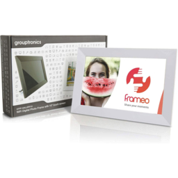 Grouptronics Gallery10 White WiFi Digital Photo Frame - Size: 10 x 8 Inch - Wilko - thumbnail 3