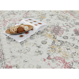 Origins Vogue Pink and Ochre Rug 120 x 170cm - Yellow - Origins Rugs - Wilko - thumbnail 5