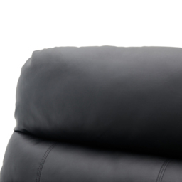 Home Detail Carter 3 Seater Black Faux Leather Left Hand Chaise Manual Recliner Sofa - Wilko - thumbnail 6