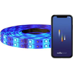 Nordlux Smart 2 x 5m RGBW Effect LED Strip Light - Size: 0.3 x 5 x 1cm - White - Wilko - thumbnail 5