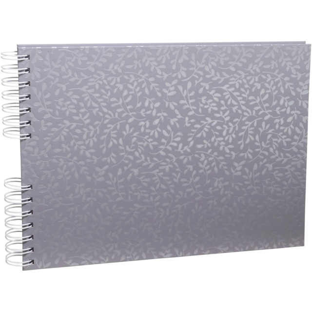 Exacompta Blue Grey Spiral Photo Album 50 Sheets 150 Photos - Size: 32 x 22 x 3cm - Wilko - image 1