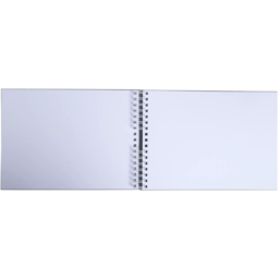 Exacompta Blue Grey Spiral Photo Album 50 Sheets 150 Photos - Size: 32 x 22 x 3cm - Wilko - thumbnail 4