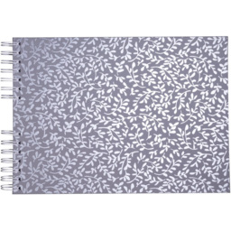 Exacompta Blue Grey Spiral Photo Album 50 Sheets 150 Photos - Size: 32 x 22 x 3cm - Wilko - thumbnail 3