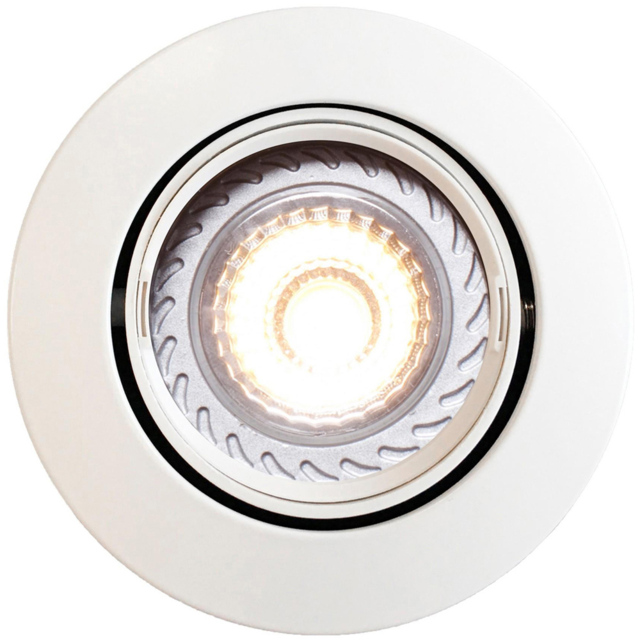 Nordlux Mixit Pro White Built-In Downlight - Size: 7.2 x 8.5 x 7.2cm - Wilko - image 1