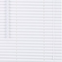 PVC Venetian White Wood Effect Blind 75cm - Size: W 75 x D 160cm - Wilko - thumbnail 1