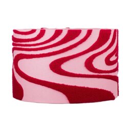 Swirl Embroidered Shade - Pink - Wilko