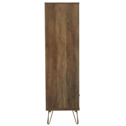 Premier Housewares Flori Single Drawer 3 Bookshelf - Size: 3 Shelf - Brown - Interiors by Premier - Wilko - thumbnail 6