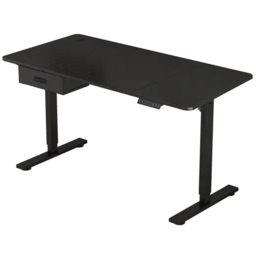 Easton Height Adjustable Electric Computer Desk Black - Size: 75 x 100 x 60cm - MCC - Wilko - thumbnail 3