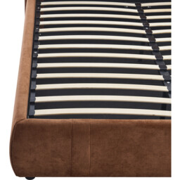 Margot Ottoman Bed Brown Double - Wilko - thumbnail 2