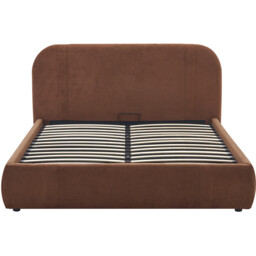 Margot Ottoman Bed Brown Double - Wilko - thumbnail 5