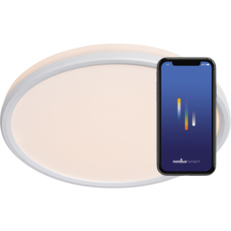 Nordlux Liva Smart White Ceiling Light - Size: 3.2 x 36 x 3.2cm - Wilko - thumbnail 5
