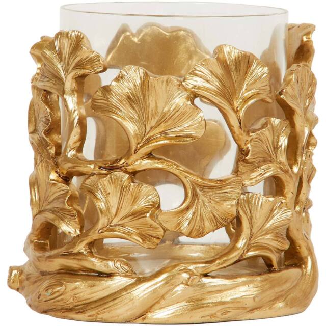 Ginko Leaf Candle Holder - Wilko - image 1