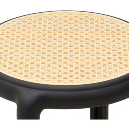 Living and Home Black Plastic Backless Stacking Stool 6 Pack - Size: 45 x 34 x 34cm - Wilko - thumbnail 7