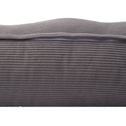 Living and Home Dark Grey Corduroy Wedge Headboard Pillow with Side Pocket 180 x 50cm - Size: 50 x 180 x 20cm - Wilko - thumbnail 7