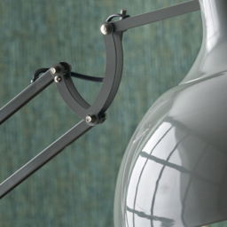 Pacific Lifestyle Alonzo Grey Metal Floor Lamp - Wilko - thumbnail 4