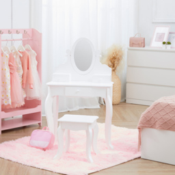 Teamson Kids Little Princess Rapunzel 3 Drawer White Medium Toy Vanity Set - Size: 99.1 x 32.0 x 63.0cm - Wilko - thumbnail 7