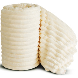 Velosso Bellissima Ivory Plush Throw 305 x 305cm - Size: 305 x 305 x 1cm - Wilko - thumbnail 4