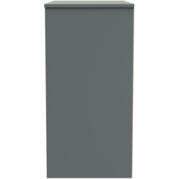 Crowndale New York 3 Drawer Reed Green Deep Chest of Drawers Ready Assembled - Wilko - thumbnail 5
