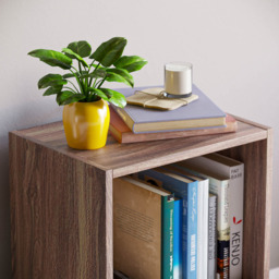VIDA DESIGNS Oxford 2 Cube Walnut Bookcase - Size: 2 Shelf - Brown - Wilko - thumbnail 6
