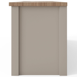 GFW Lancaster 2 Door 2 Shelf Grey Large TV Cabinet - Size: 39 x 130 x 50cm - Wilko - thumbnail 6