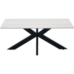 wilko Verona Ceramic Coffee Table - Size: 45 x 110 x 60cm - Ivory - Shankar - thumbnail 4