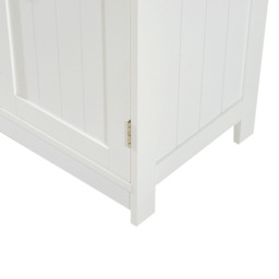 HOMCOM Kleankin Under Sink Base Cabinet White - Size: 60 x 30 x 60cm - Wilko - thumbnail 5