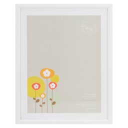 The Port Co Gallery White Ridged Photo Frame 14 x 11inch - Size: 14 x 11 Inch - The Port. Co Gallery - Wilko