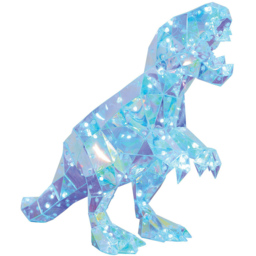 Crystal Effect Iridescent Dinosaur Light - Blue - Wilko - thumbnail 3