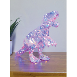 Crystal Effect Iridescent Dinosaur Light - Blue - Wilko - thumbnail 6