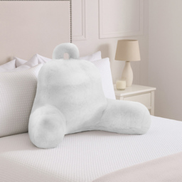 Sweet Dreams Alpine White Faux Fur Back Pillow 65 x 55cm - Size: 65 x 55 x 1cm - Wilko - thumbnail 3
