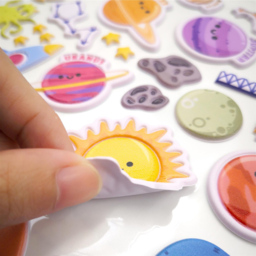 Walplus Lost in Space Double Sided Reusable Foam Window Sticker 52 Piece - Size: 0.3 x 30 x 55cm - Multi - Wilko - thumbnail 7