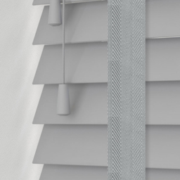 Caecus Real Wood Tape Venetian Blind Grey 45 x 120cm - Size: 120 x 45 x 5cm - Wilko - thumbnail 3