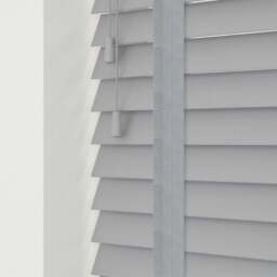 Caecus Real Wood Tape Venetian Blind Grey 45 x 120cm - Size: 120 x 45 x 5cm - Wilko - thumbnail 1