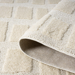 Desire Rugs Isabella Cream Embossed Cobble Rug 160 x 230cm - Wilko - thumbnail 5