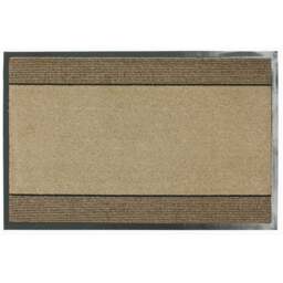 JVL Miracle Beige Barrier Door Mat 40 x 60cm - Cream - JVL Homewares - Wilko