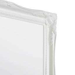MirrorOutlet Hamilton White Shabby Chic Wall Mirror 66 x 56cm - Wilko - thumbnail 7