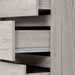Seconique Malvern 6 Drawer Urban Snow Chest of Drawers - White - Wilko - thumbnail 6