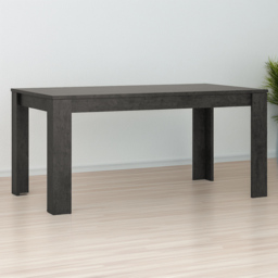 Florence Zingaro 4 Seater Extendable Dining Table - Black - Furniture To Go - Wilko - thumbnail 1