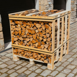 Warma Alder Logs Large Crate 400kg - brown - Wilko - thumbnail 3