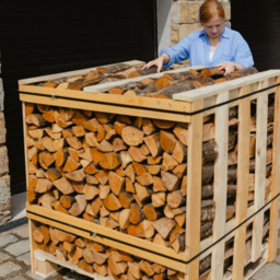 Warma Alder Logs Large Crate 400kg - brown - Wilko - thumbnail 5
